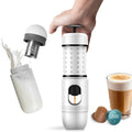 STARESSO Mini Espresso Maker: Travel-sized, 2in1 Portable Frother