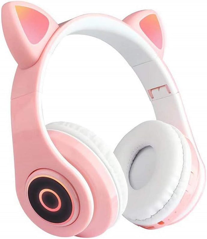 Wireless Cat Ear Headphones - Hi-Fi Stereo Sound