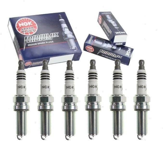 Pack of 6 NGK Iridium IX Spark Plugs for Honda Pilot 2009-2019
