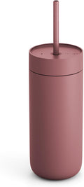 Carter 16 oz Cold Travel Iced Coffee Mug - Slim Insulated Tumbler