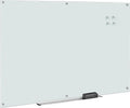 Glass Dry-Erase Board 72in x 48in - Magnetic Frameless Whiteboard