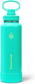 ThermoFlask 40 oz Double Wall Vacuum Insulated Water Bottle - Keeps