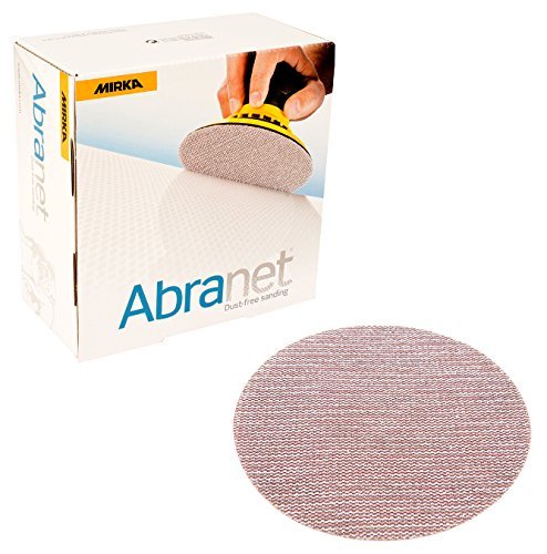 Mirka 5-Inch 220 Grit Mesh Sanding Discs - Box of 50