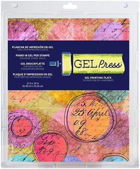 Gel Press Monoprinting Print Plate - Versatile 12 X 14 Art Tool