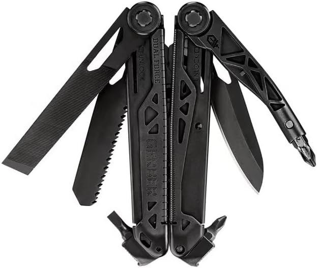 GERBER Dual-Force Multitool Pliers - Heavy Duty & Premium