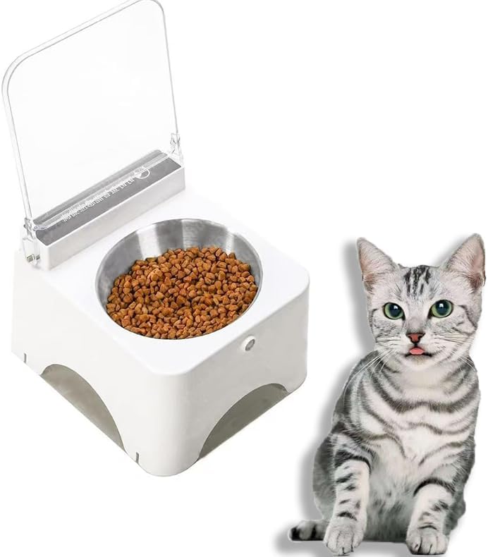 Automatic Dustproof Cat Feeder - Keep Food Fresh!