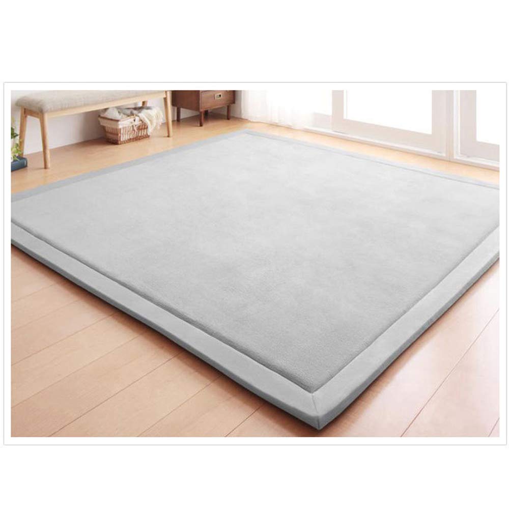 Loartee Nursery Rug - Ultra Soft Coral Velvet Area Rug for Kids