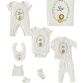 Lilabio Baby Organic Cotton Personalized Newborn 10-Piece Set