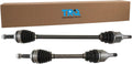 TRQ CV Axle Assembly Set for 2007-2013 Toyota Yaris Vehicles