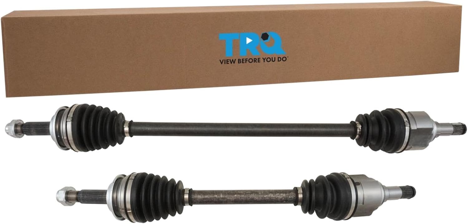 TRQ CV Axle Assembly Set for 2007-2013 Toyota Yaris Vehicles