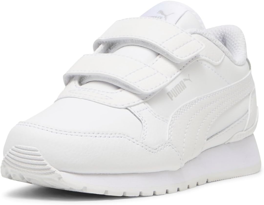 PUMA Kids' St Runner Hook and Loop Sneakers for Active Play