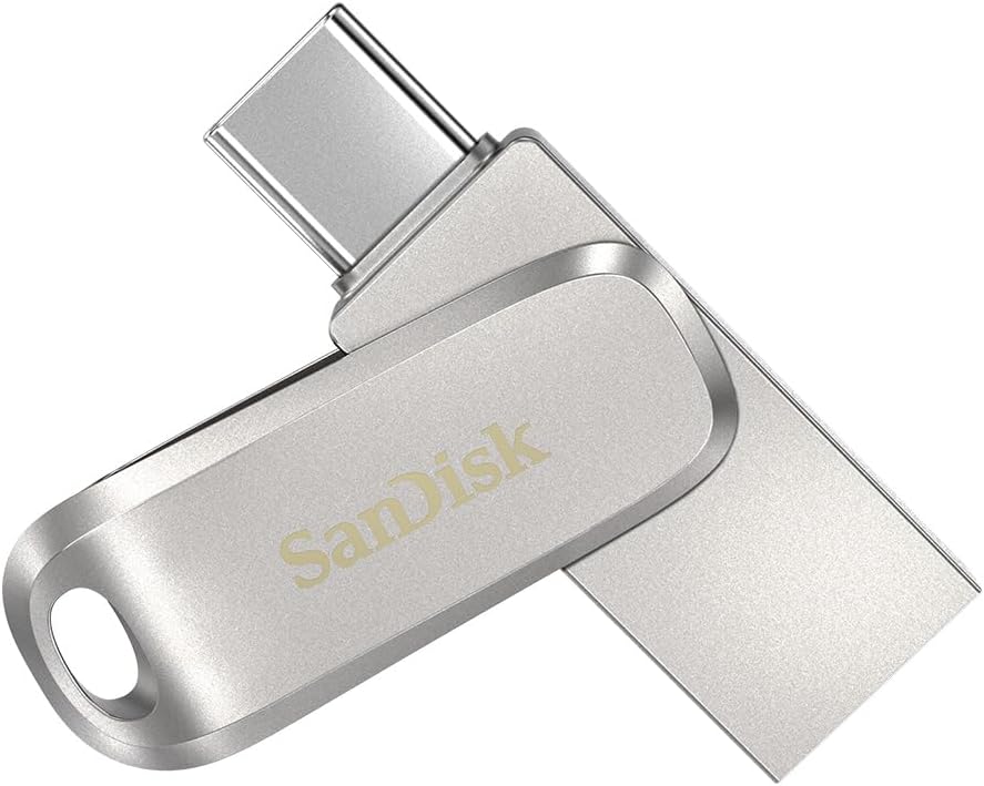 SanDisk 256GB Dual Drive Luxe USB-C - Swift 400MB/s