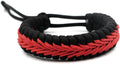 Paracord Survival Bracelet Adjustable 550lb Parachute Bracelet