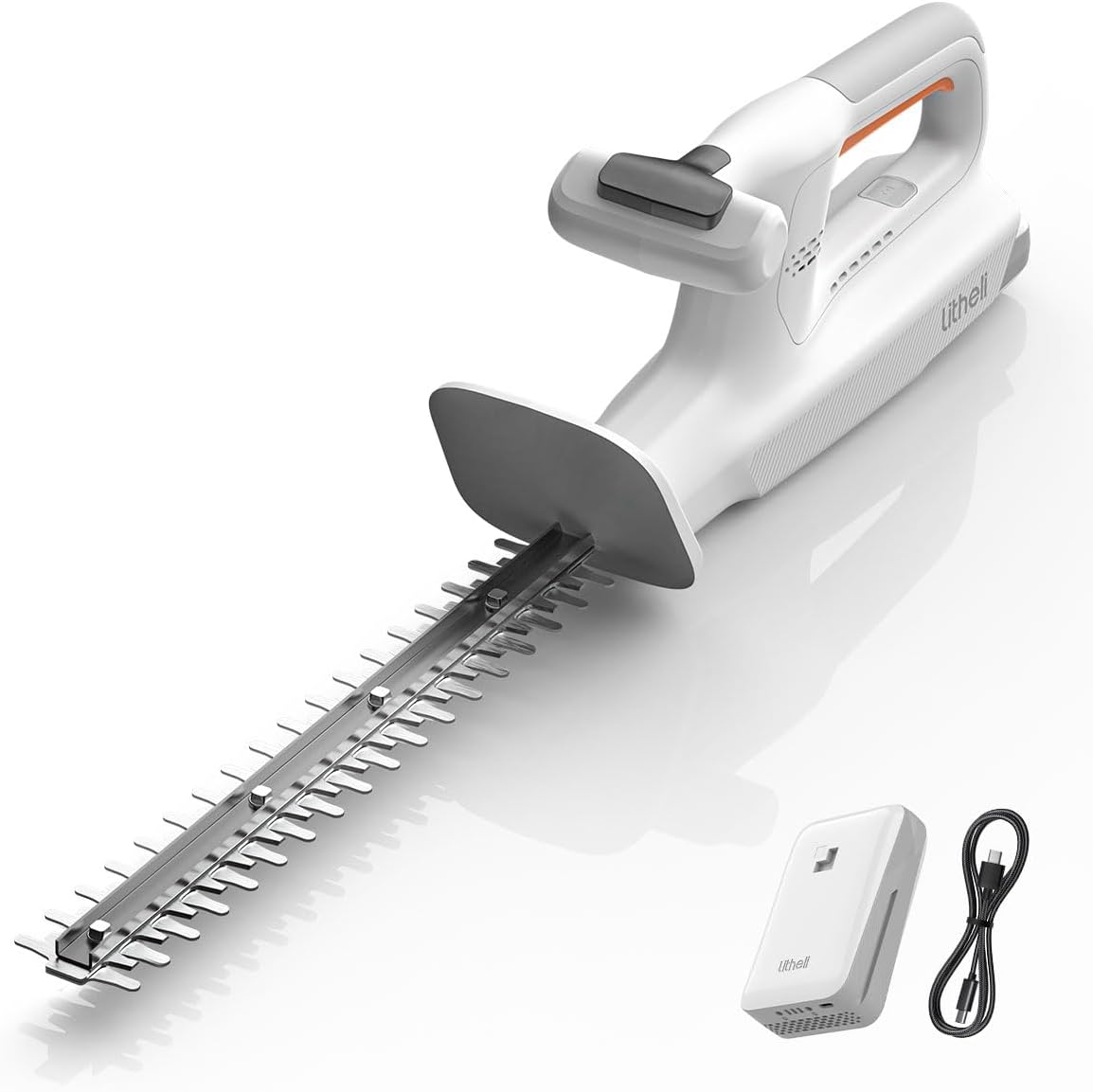 Litheli 20V Cordless Hedge Trimmer for Efficient Yard Work
