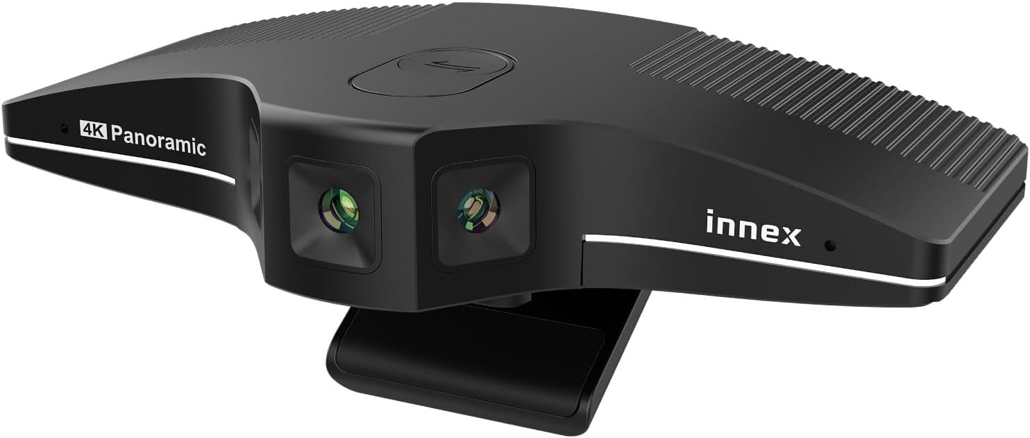Innex C831 180 Panoramic 4K Webcam for Meetings and Classes