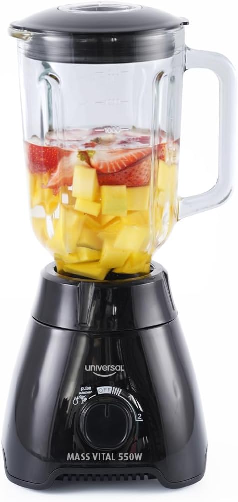 Universal 550W Mass Vital Blender with 57 Oz Glass Jar