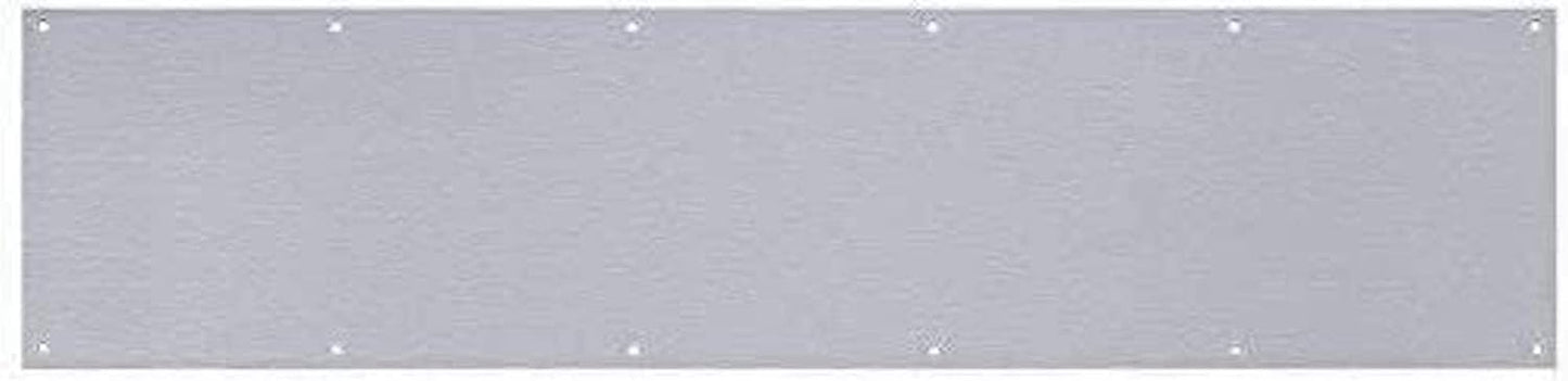 Kickplate Aluminum 4 x 34 with Matching Screws for Easy Install