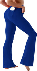 BUBBLELIME High Waist Tall Bootcut Flare Yoga Pants - Tummy Control