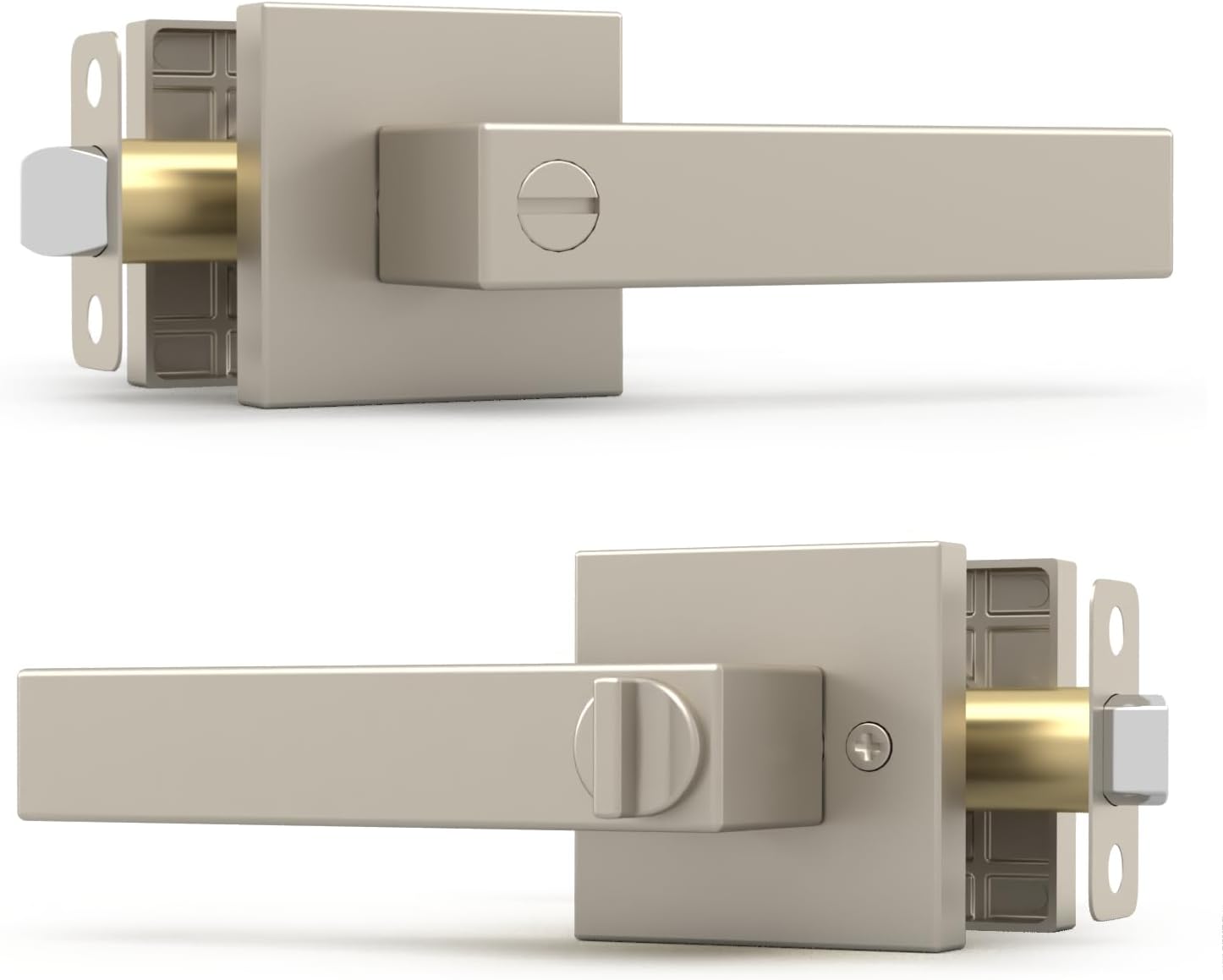 Mega Handles Privacy Door Handle with Lock for Bedrooms & Bathrooms