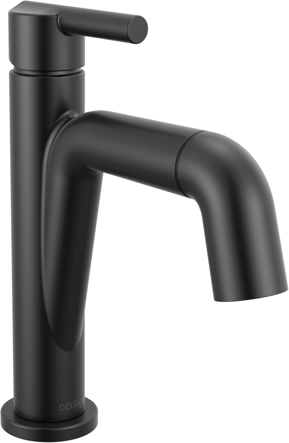 Delta Nicoli Matte Black Bathroom Faucet with Pull Down Sprayer