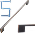 11-5/16 in Oil Rubbed Bronze Cabinet Pulls - 5 Pack