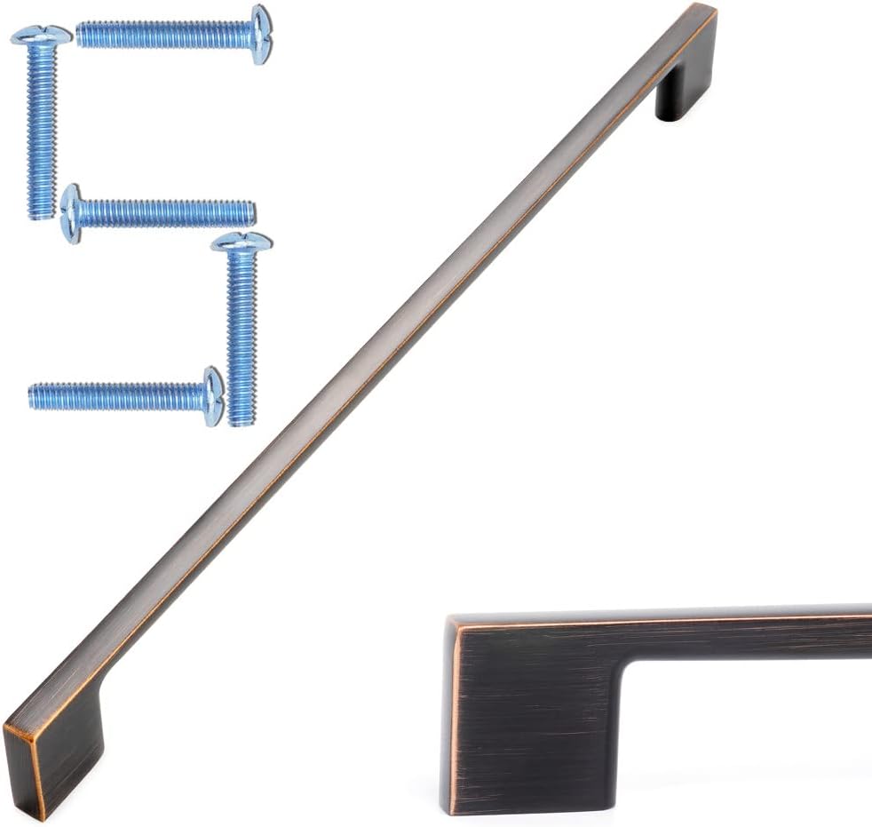 KOOFIZO 5 Pack 11-5/16 Inch Oil Rubbed Bronze Cabinet Pulls