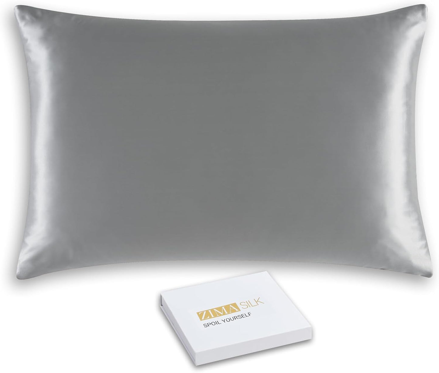 ZIMASILK 25 Momme Silk Pillowcase for Hair and Skin Health