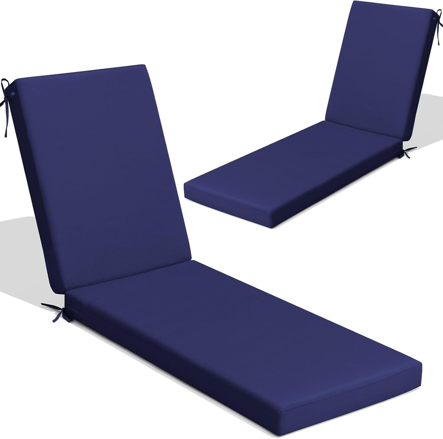 Crestlive Products Chaise Lounge Cushions for Outdoor Comfort