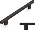 Amerdeco Oil Rubbed Bronze Cabinet Pulls 6.3 in Hole Center - Modern