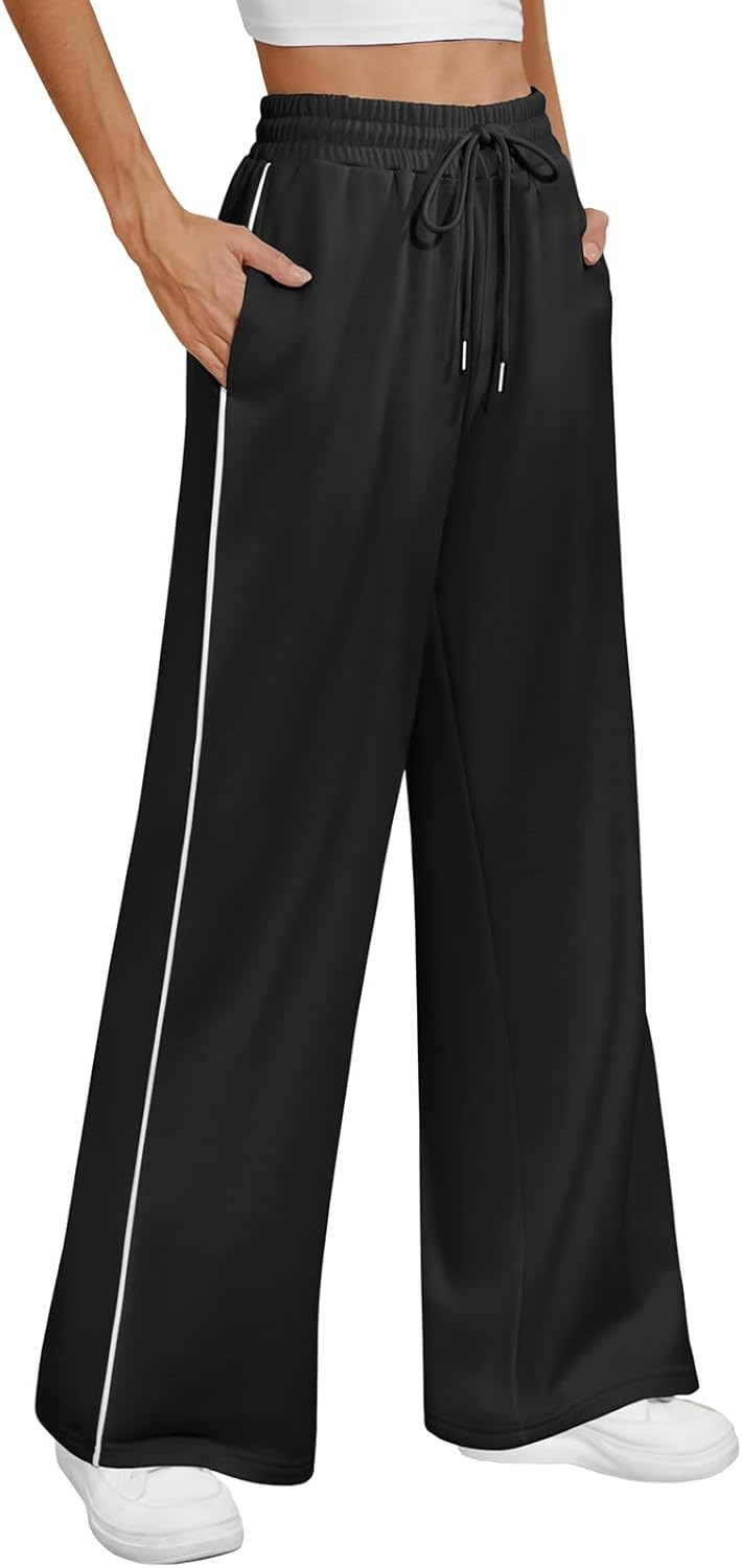 ATHMILE Womens Wide Leg Sweatpants for Comfort and Style
