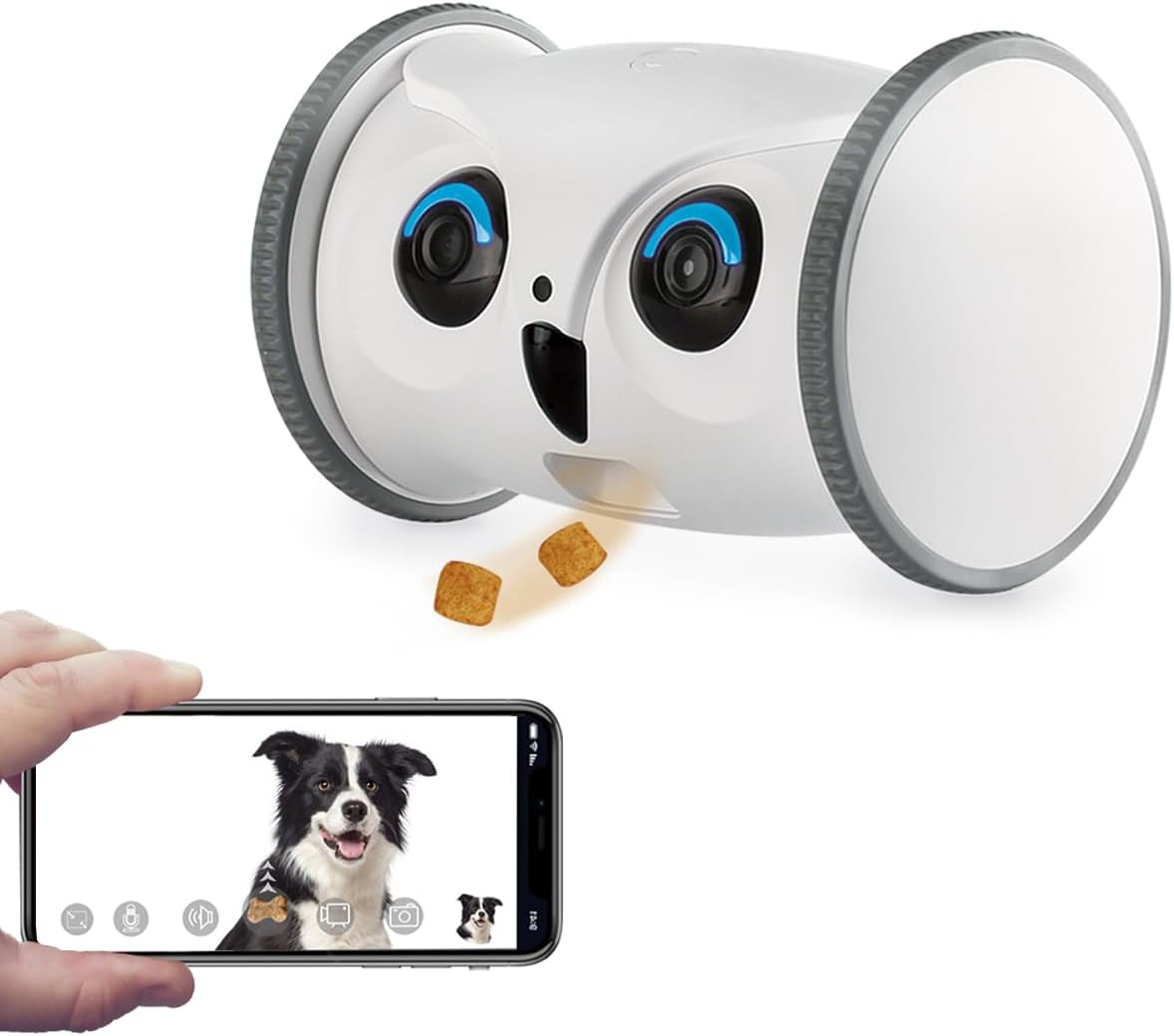 SKYMEE Owl Robot: Interactive Pet Cam