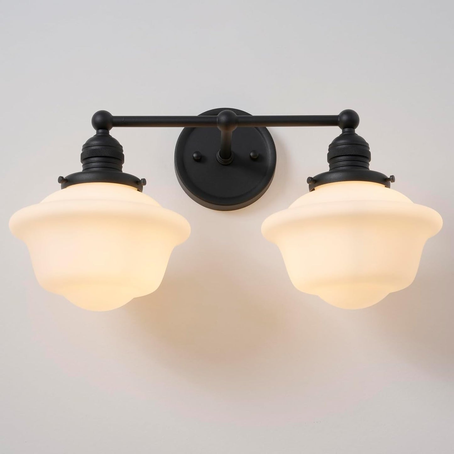 Vintage 2-Lights Wall Sconce for Bathroom and Living Room
