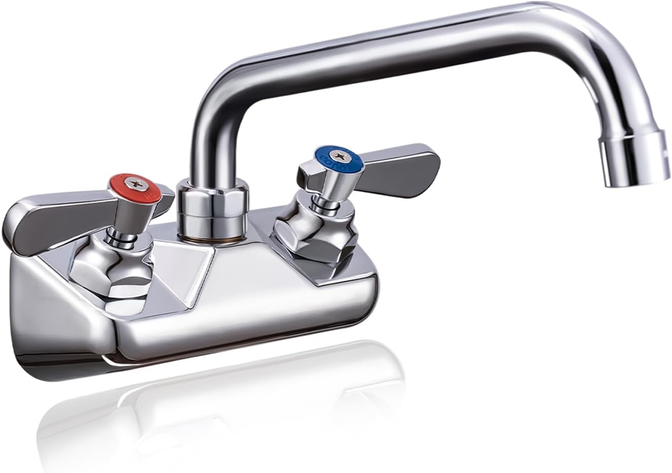 Leak-Free Commercial Sink Faucet for Triple Compartment Sinks