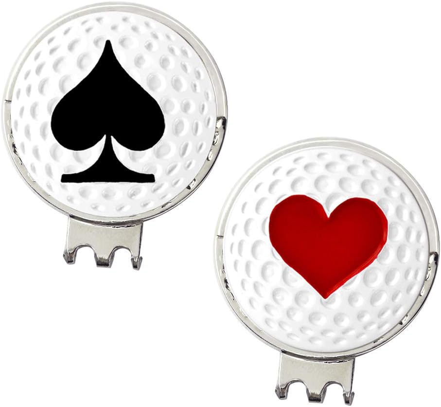 Myartte Golf Ball Marker Hat Clip Set - Stylish Golf Gift