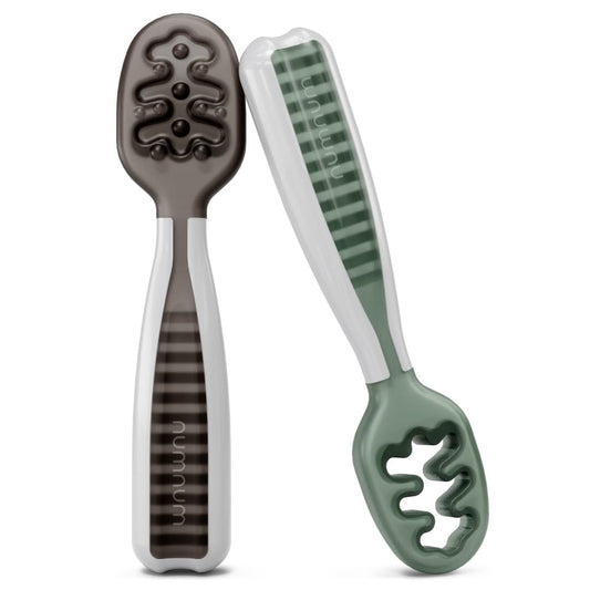 NumNum GOOtensils: Self-Feeding Silicone Spoons