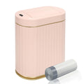 ELPHECO Bathroom Trash Can with Lid Butterfly for Modern Spaces