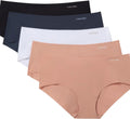 Calvin Klein Invisibles Seamless Hipster Panties, Multipack - No Show