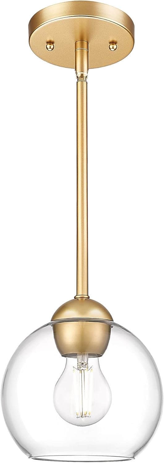 Emak Modern 7 Inch Globe Pendant Light for Stylish Spaces
