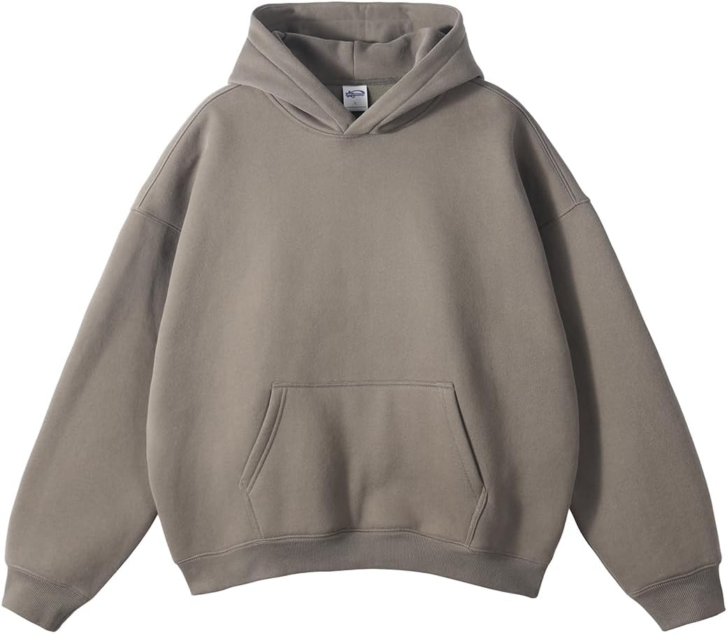 VFIVE UNFOUR 350gsm Thick Cotton Hoodie: Cozy Oversized Warmth