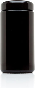 Infinity Jars Classic Black Glass Jar 500 ml for Food Storage