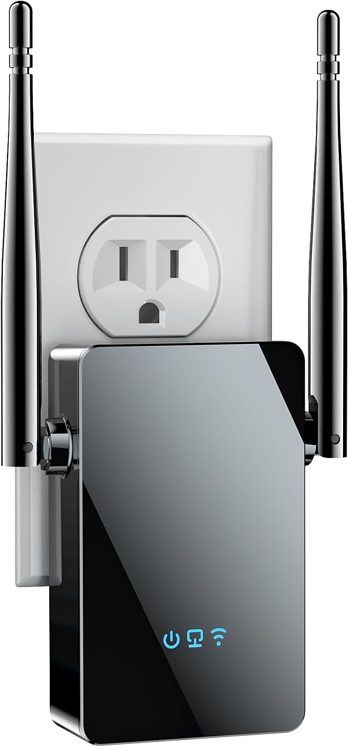 2025 WiFi Extender Signal Booster for Home, 4X Faster Coverage