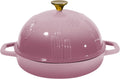 Cast Iron Bread Dutch Oven with Cloche Lid for Sourdough - Crispy