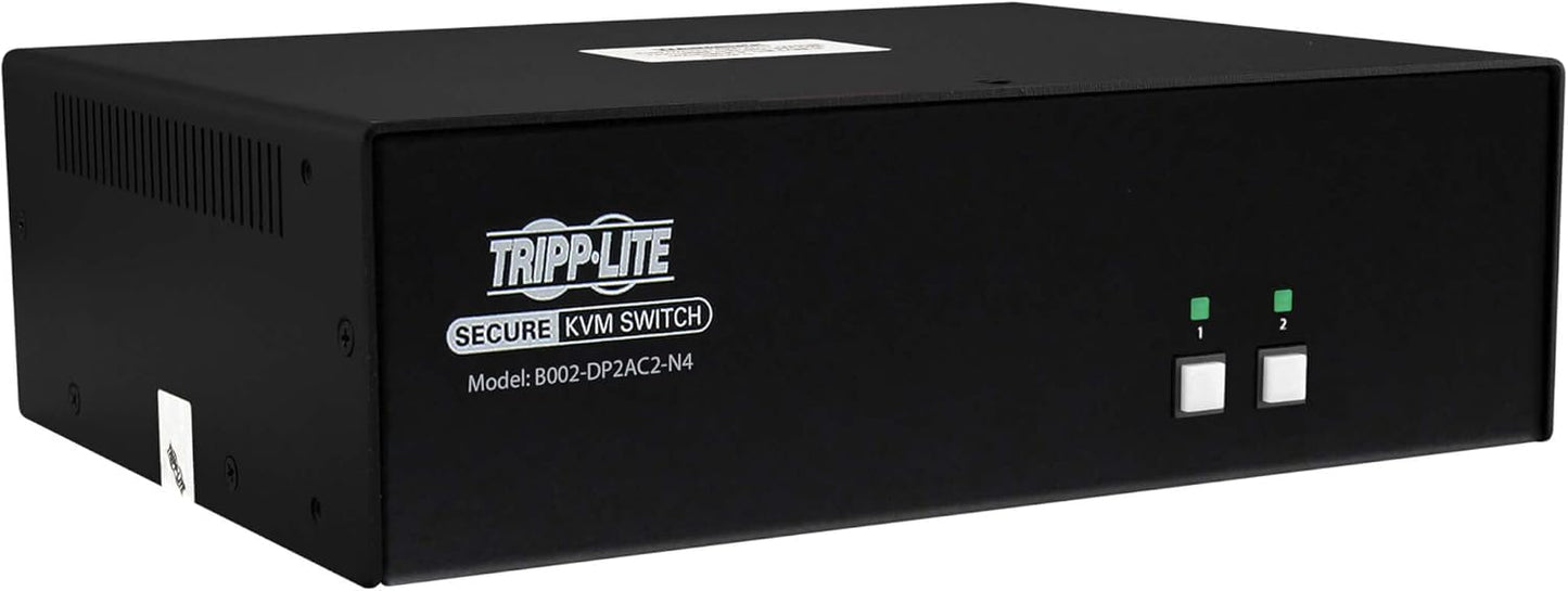 Tripp Lite Secure KVM Switch for 4K Video and Data Security