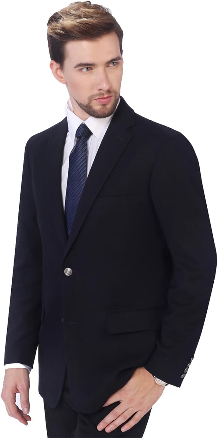 P&L Men's Classic Fit Blazer for Business and Daily Wear