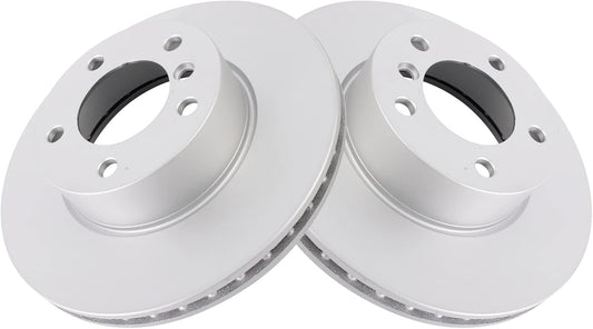 TRQ Front Brake Rotors Set for BMW 128i and 325i Models