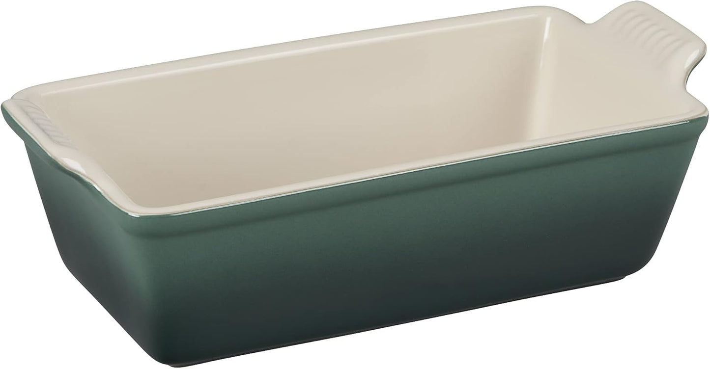 Le Creuset Stoneware Heritage Loaf Pan for Perfect Baking
