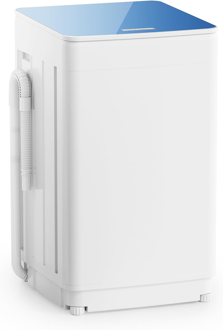 Auertech 18 lbs Portable Washing Machine: 7 Wash Cycles, Top Load - Ideal for Any Space!