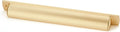 7 in Drawer Pulls Brushed Gold Cup Pulls 6 Pack - Solid Kitchen