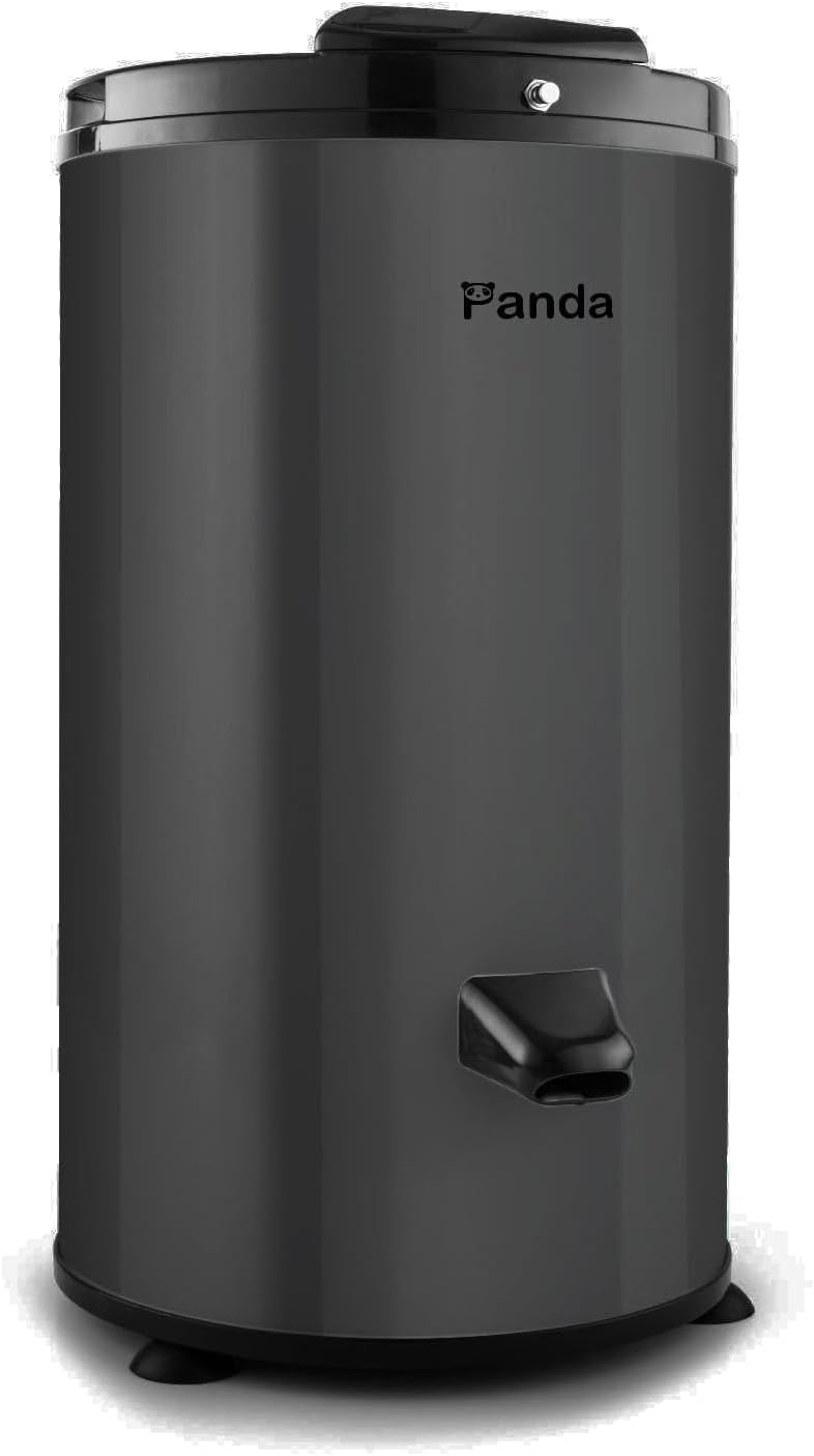 Panda Portable Spin Dryer with 22lbs Capacity for Quick Drying