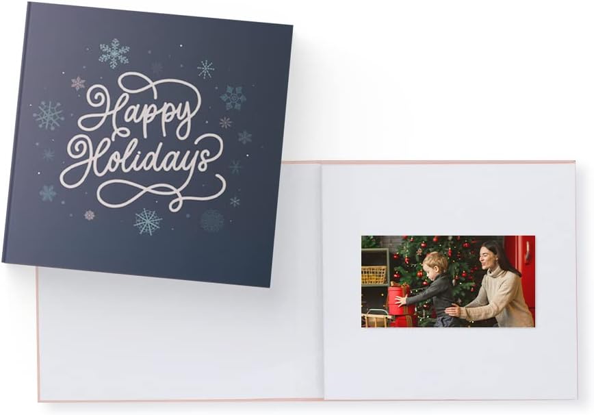 Heirloom Holiday Snow Video Book for Personalized Memories
